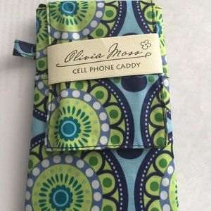 NWT - Olivia Moss Cell Phone Caddy POUCH - Medallion Pattern